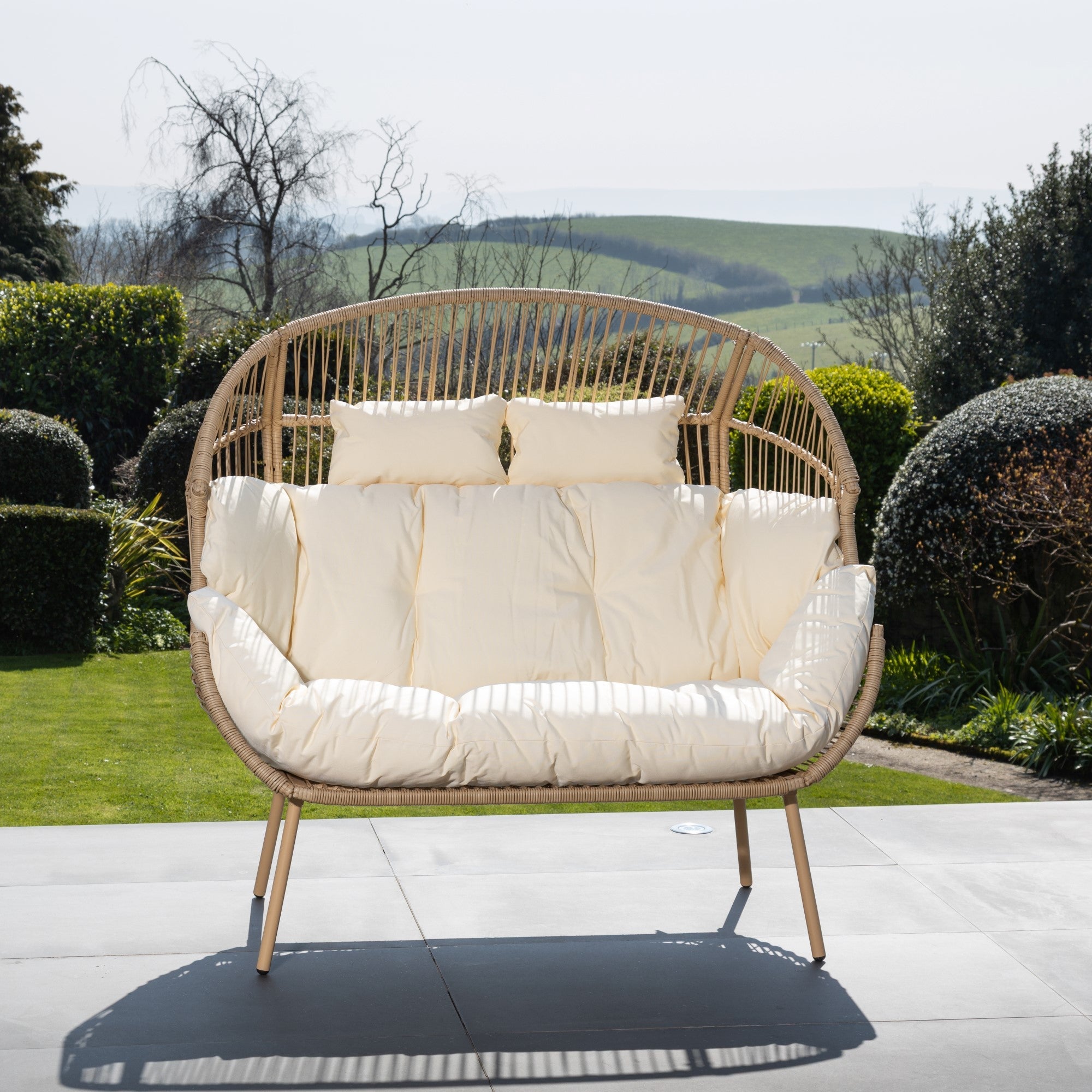 Artemis Home Cocona 2 Seat Standing Egg Chair
