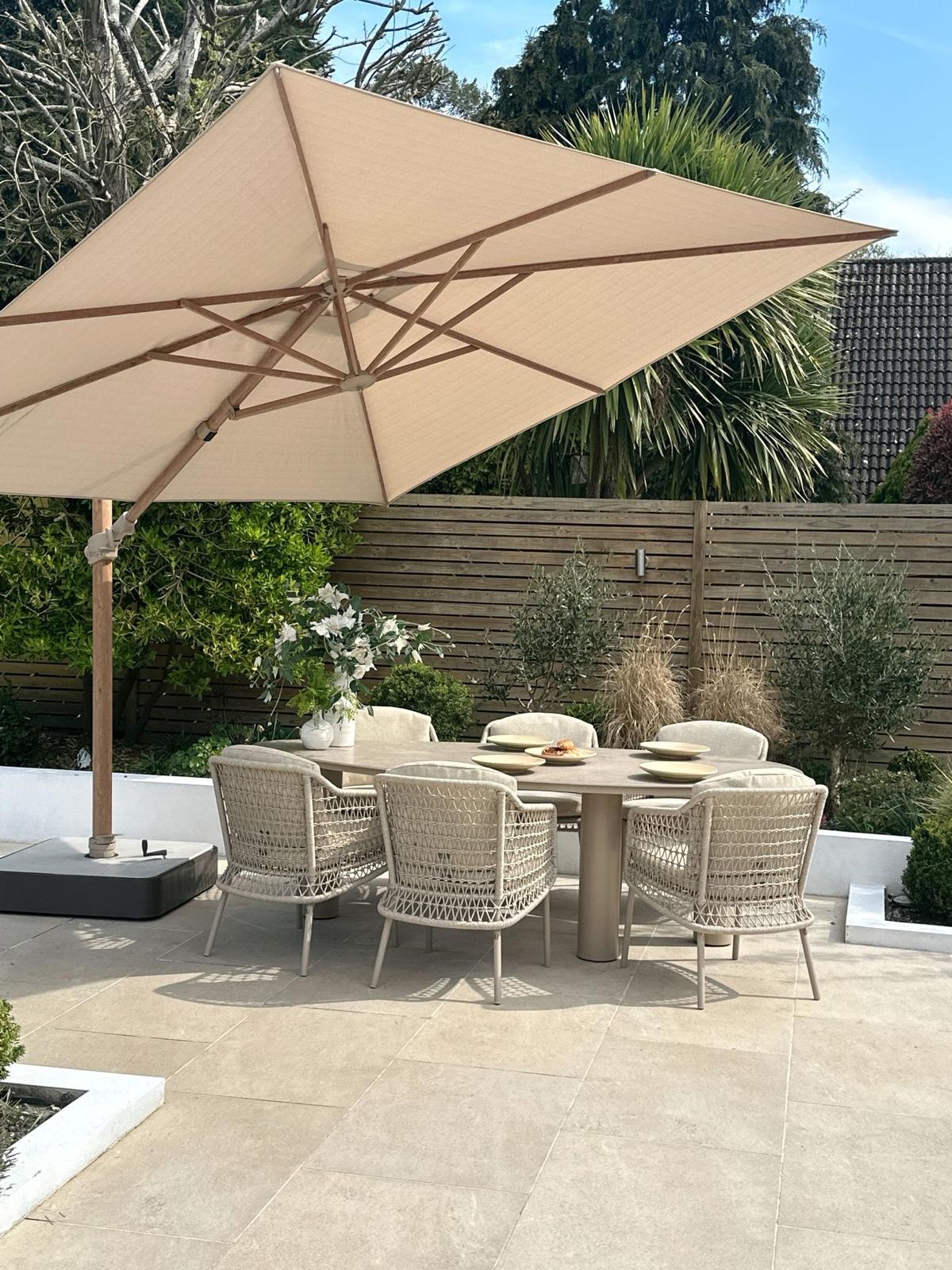4 Seasons Outdoor Siesta Premium 350 cm Sand