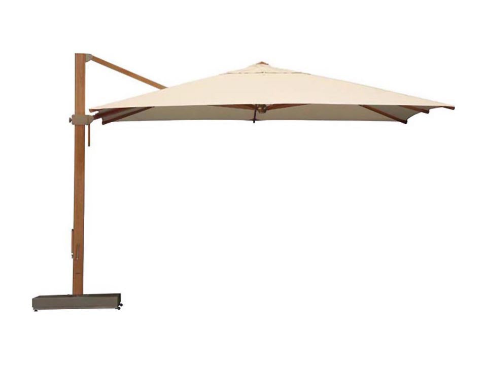 Barlow Tyrie Napoli Parasols Cantilever 4m X 4m Square