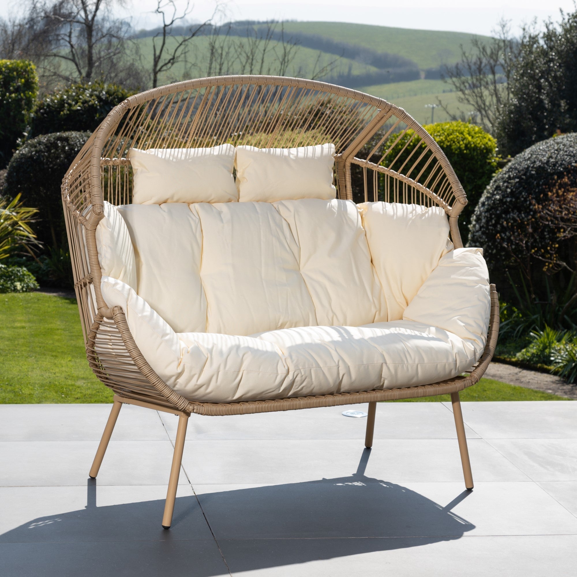 Artemis Home Cocona 2 Seat Standing Egg Chair