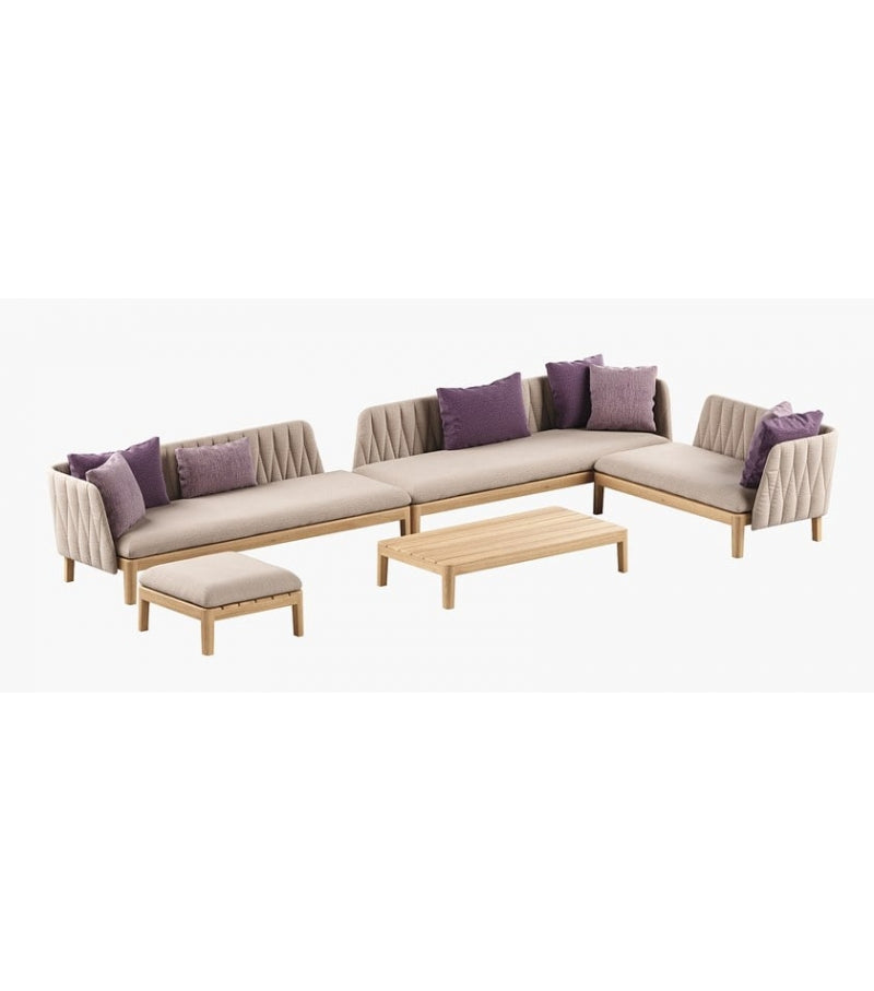 Royal Botania Calypso Lounge Footrest 144 x 72